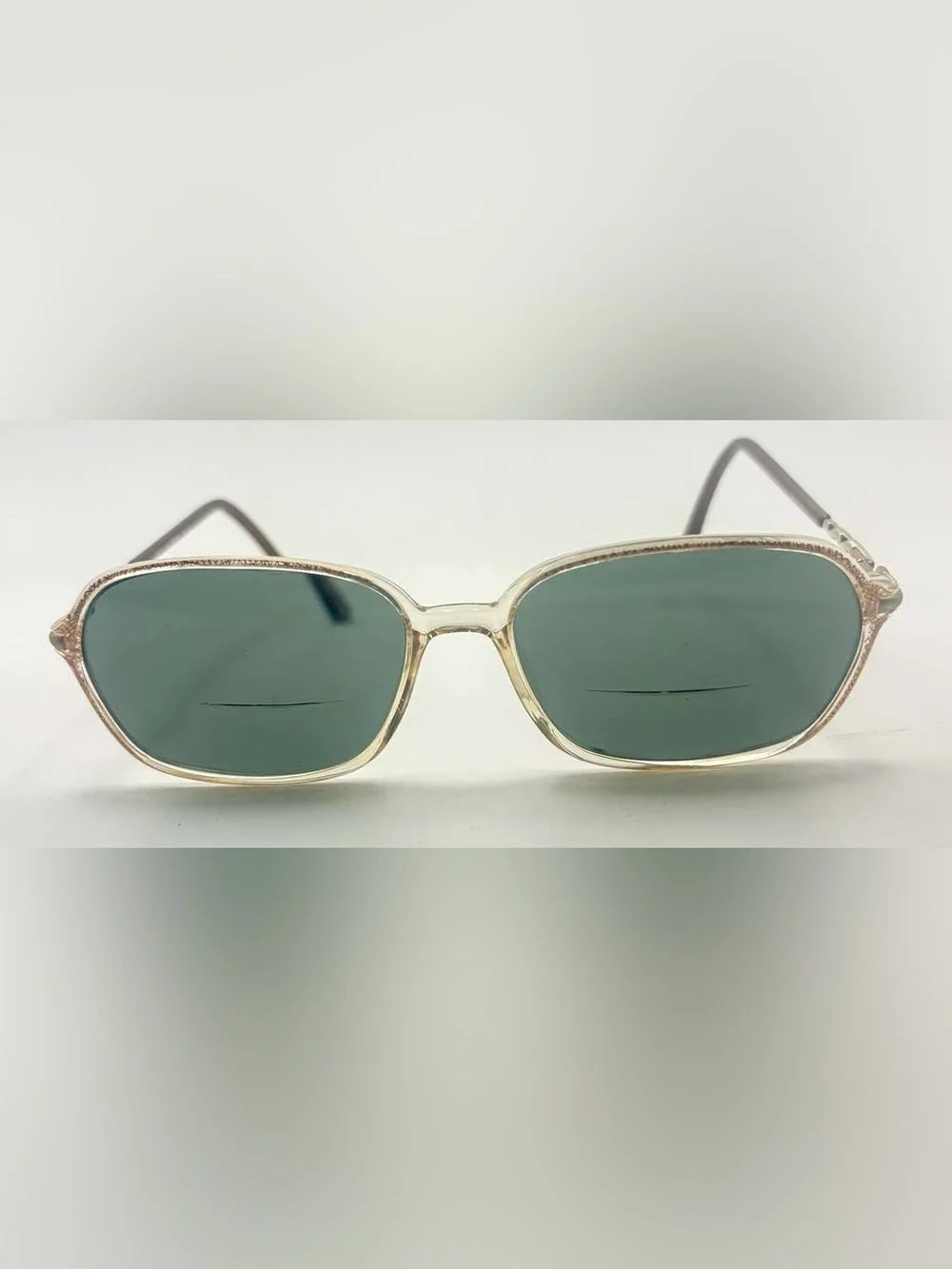 MA300 Brown Oval Sunglasses Frames Only